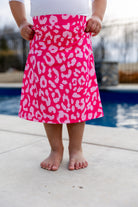 girls sport swim skirt pretty prints