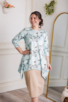  Modest sheyanne top with pretty prints 