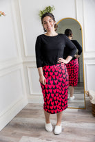 27" T-Skirt pretty valentines prints sweetheart collection