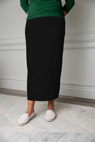 34" classic maxi skirt long modest nuggles