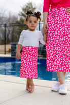 girls sport swim skirt pretty prints