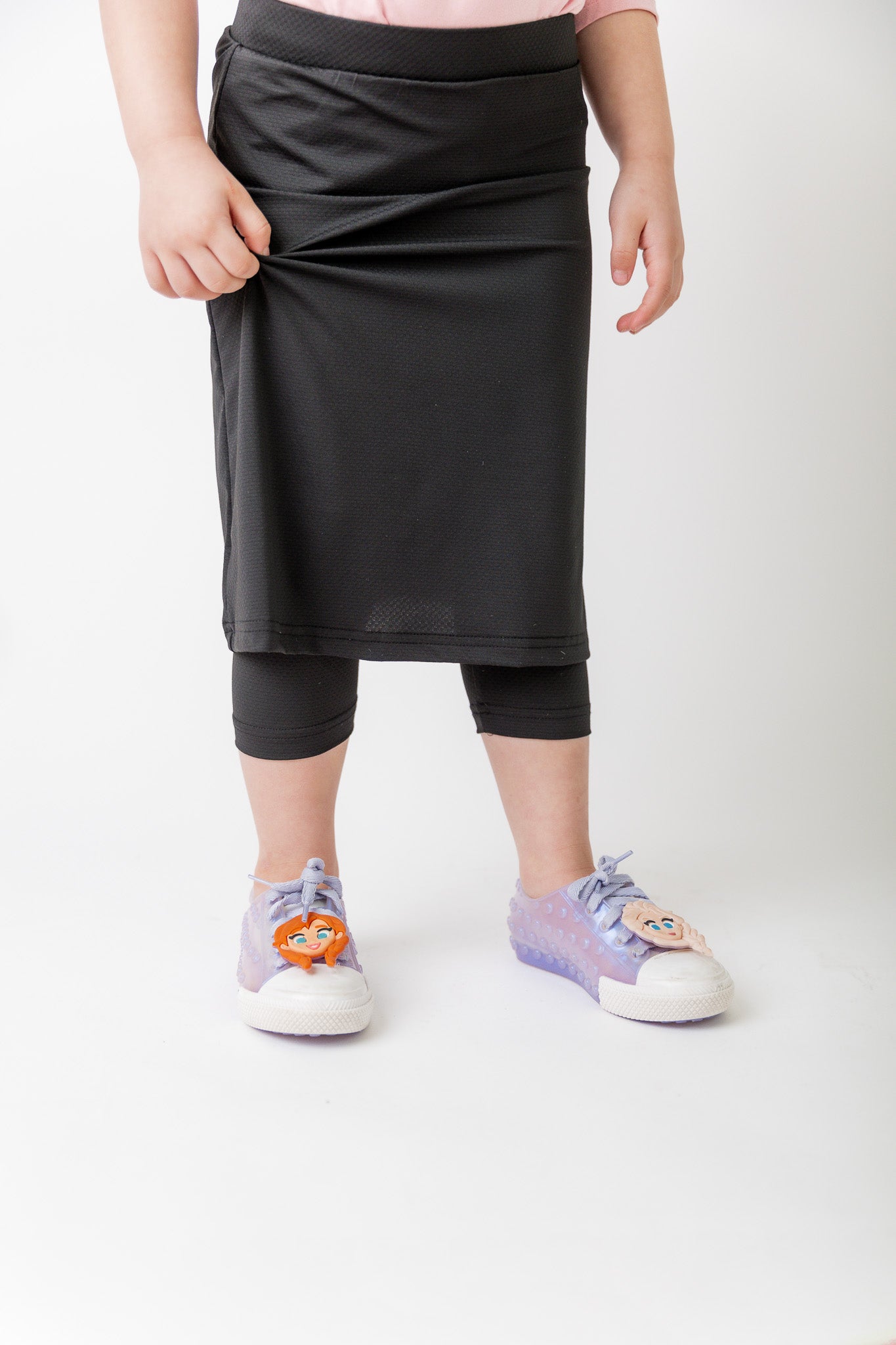 girls sport swim skirt solids