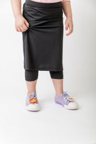 girls sport swim skirt solids