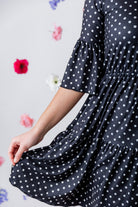 modest 3/4 bell sleeves top pretty prints