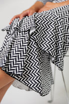Ruffle layering dress solids prints