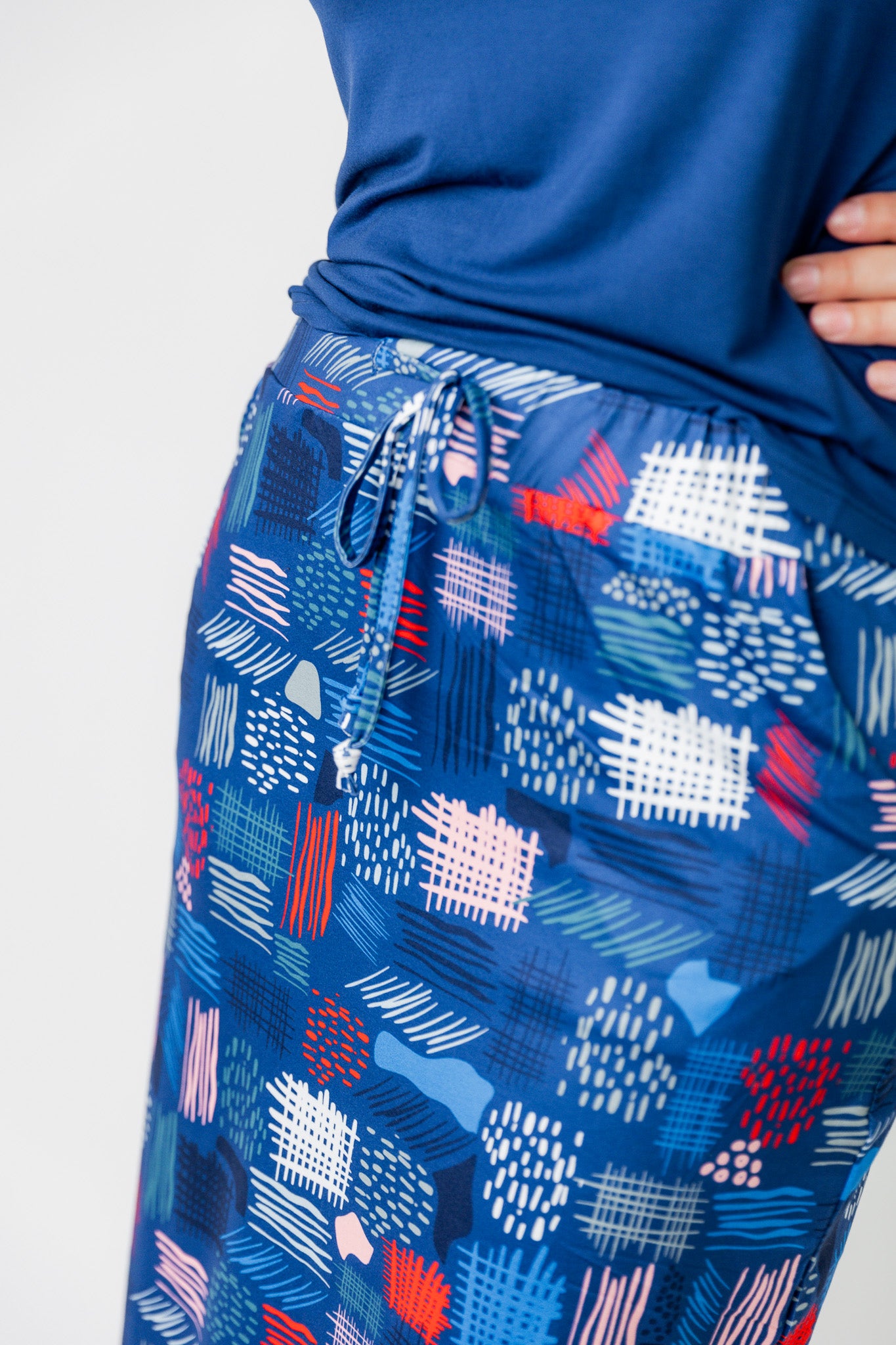drawstring 27" t-skirt pretty prints