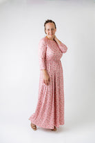 maxi modest dress pretty prints with pockets