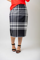 modest pencil midi length skirt 27" classic prints