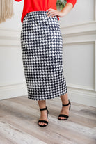 31"classic midi pencil skirt prints