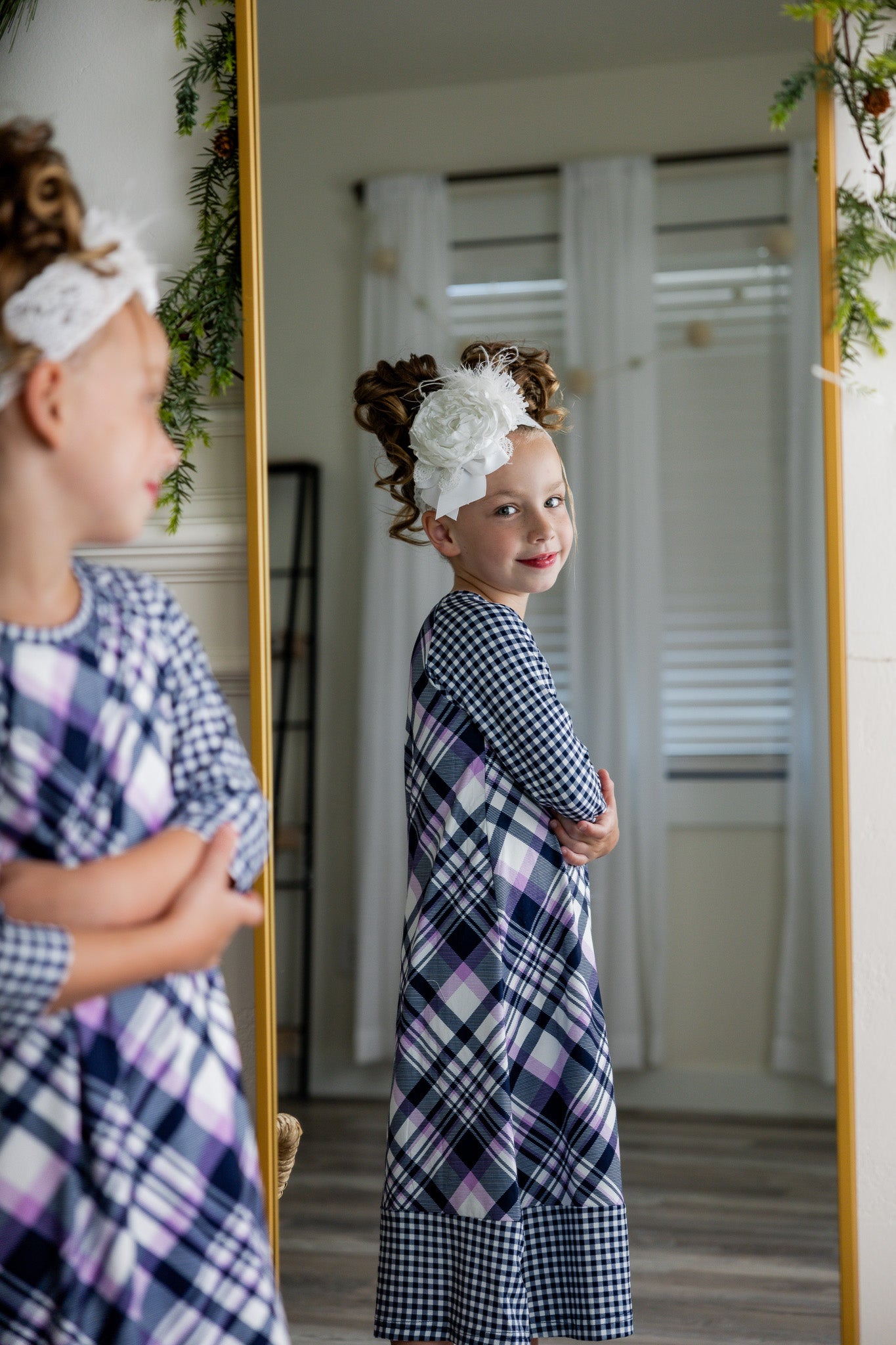 girls modest dress prints mommyandme julia collection