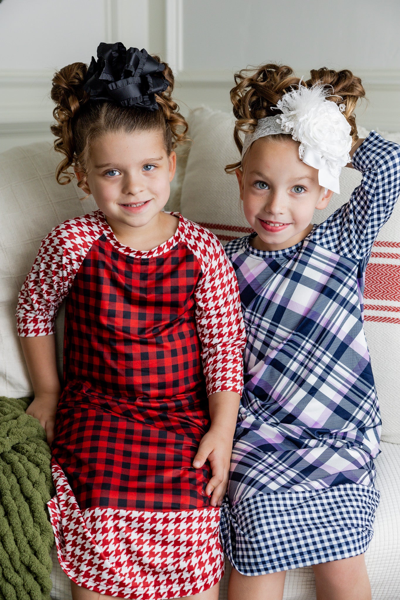 girls modest dress prints mommyandme julia collection