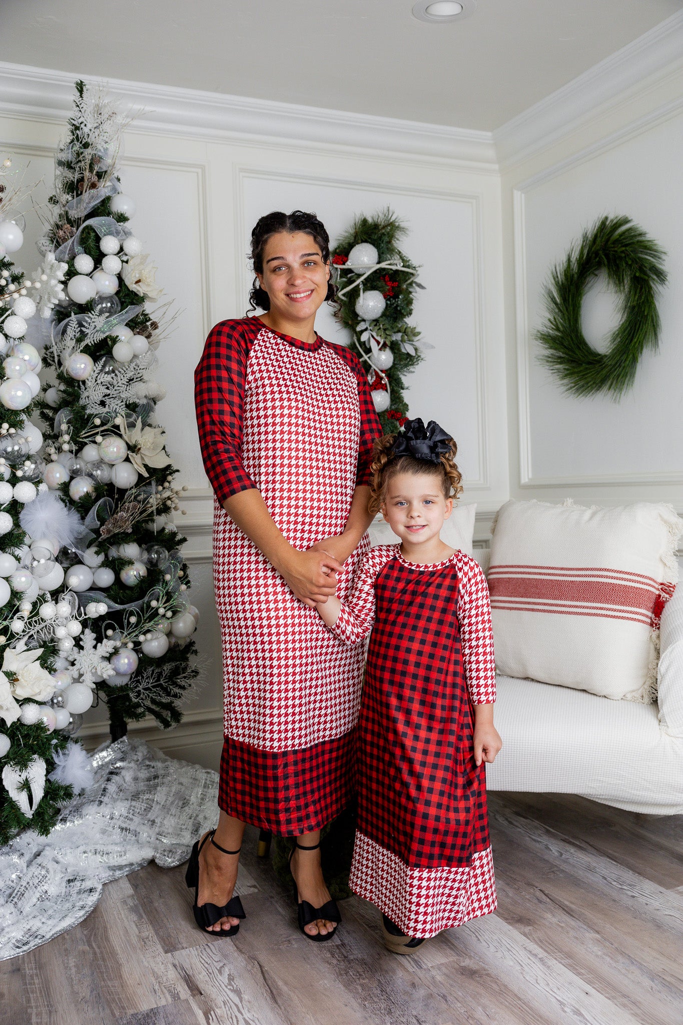 girls modest dress prints mommyandme julia collection